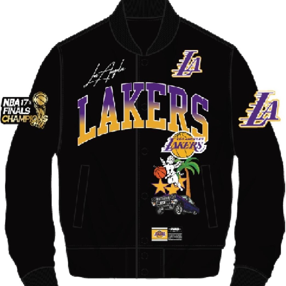 Pro Standard LA Lakers Zip Up Jacket